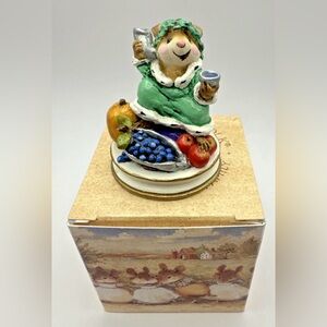 Wee Forest Folk CC-5 Ghost of Christmas Present Carol 1987 WFF New in Box AP